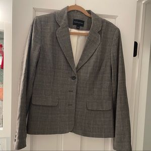 Banana Republic sz 12 Glenn plaid blazer 💼